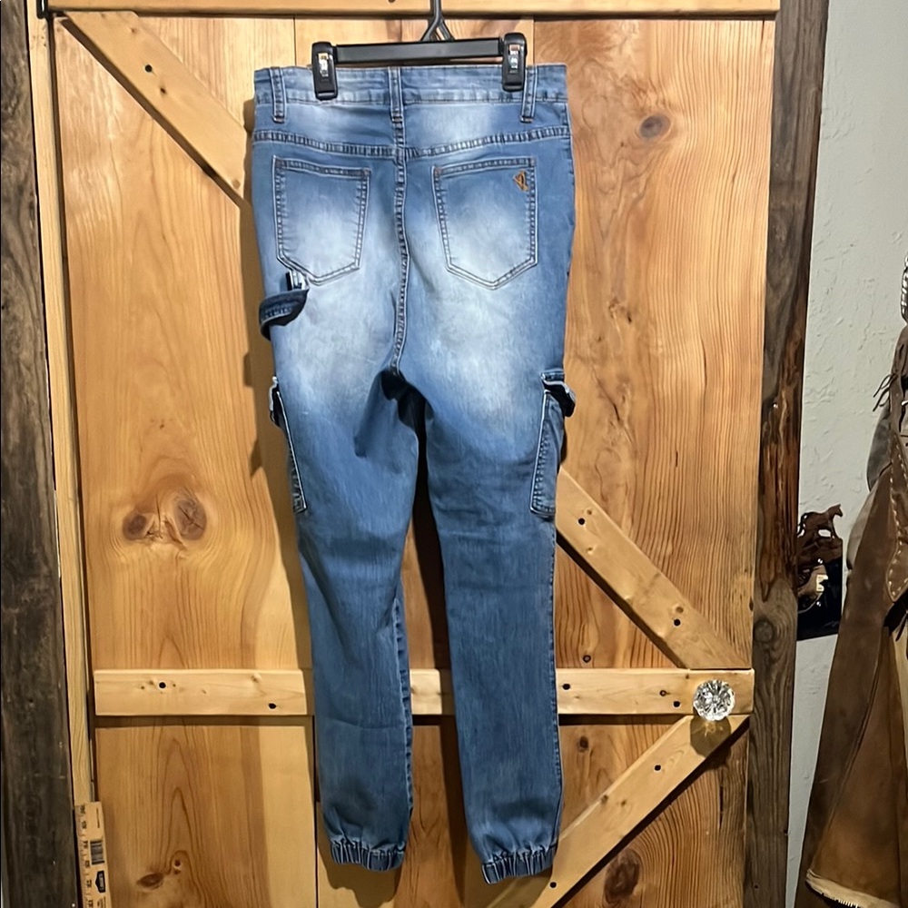 VIP High Rise Blue Jeans - Picture 6 of 7